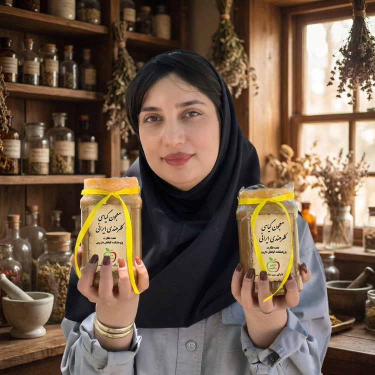 معجون گیاهی کلحر پاکستانی ترکیب ۱۶ گیاه و ژل رویال برای افزایش وزن سالم و عضلهسازی/یک کیلو